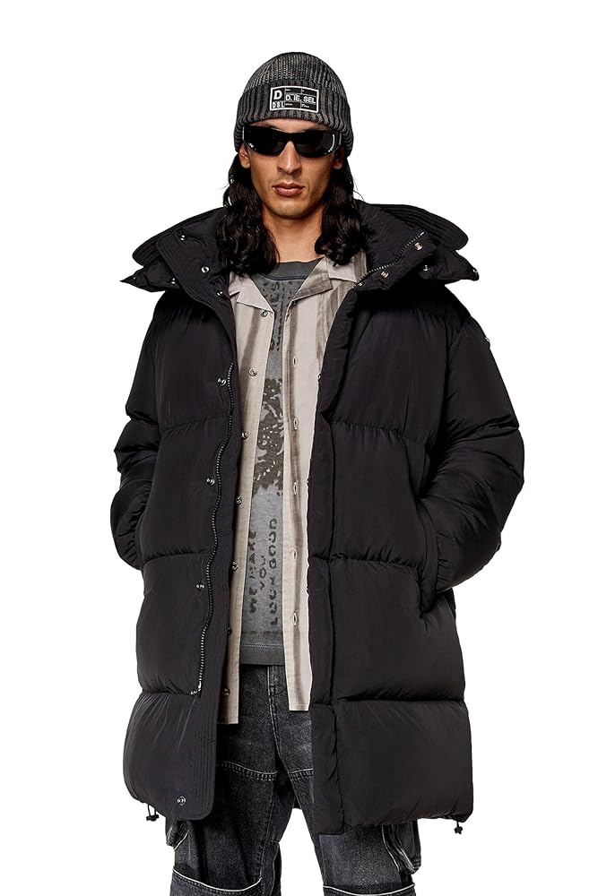 Amazon | [Diesel] (ディーゼル) メンズ ダウンジャケット